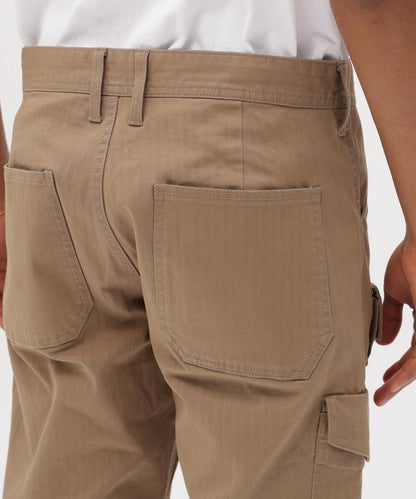 STRETCH HERRINGBONE CARGO PANTS 褲子