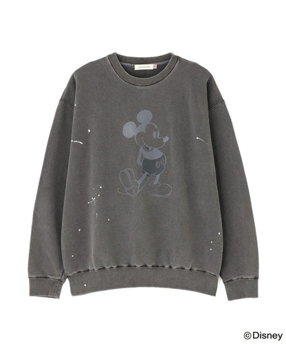 聯名水洗做舊米奇印花衛衣 UNISEX
