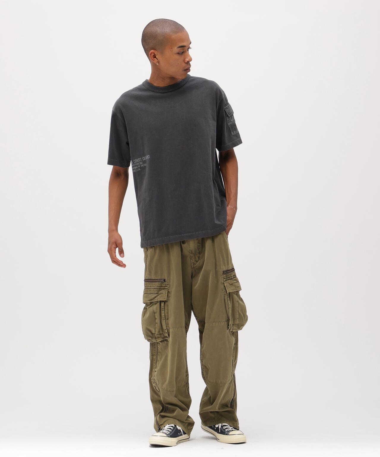 FADED S/S MIL. PKT T-SHIRT 短袖T恤