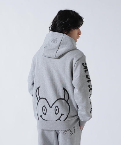 maxsix ONI HEART ZIP PARKA 拉鍊連帽衛衣