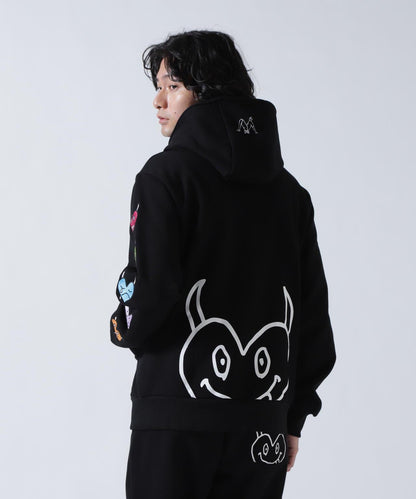maxsix ONI HEART ZIP PARKA 拉鍊連帽衛衣