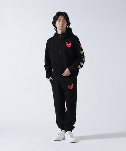 maxsix ONI HEART ZIP PARKA 拉鍊連帽衛衣