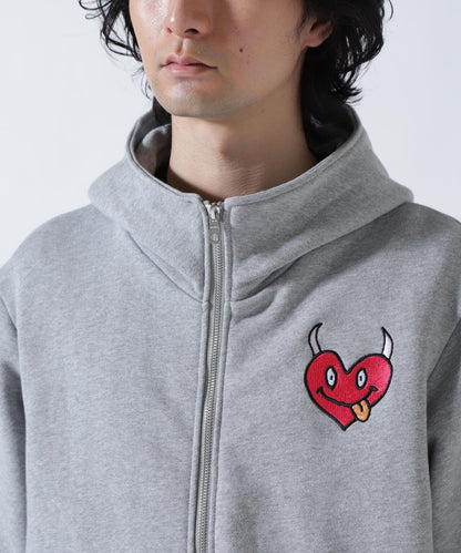 maxsix ONI HEART ZIP PARKA 拉鍊連帽衛衣