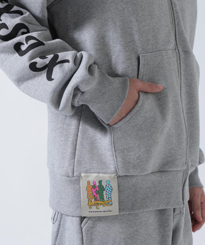 maxsix ONI HEART ZIP PARKA 拉鍊連帽衛衣