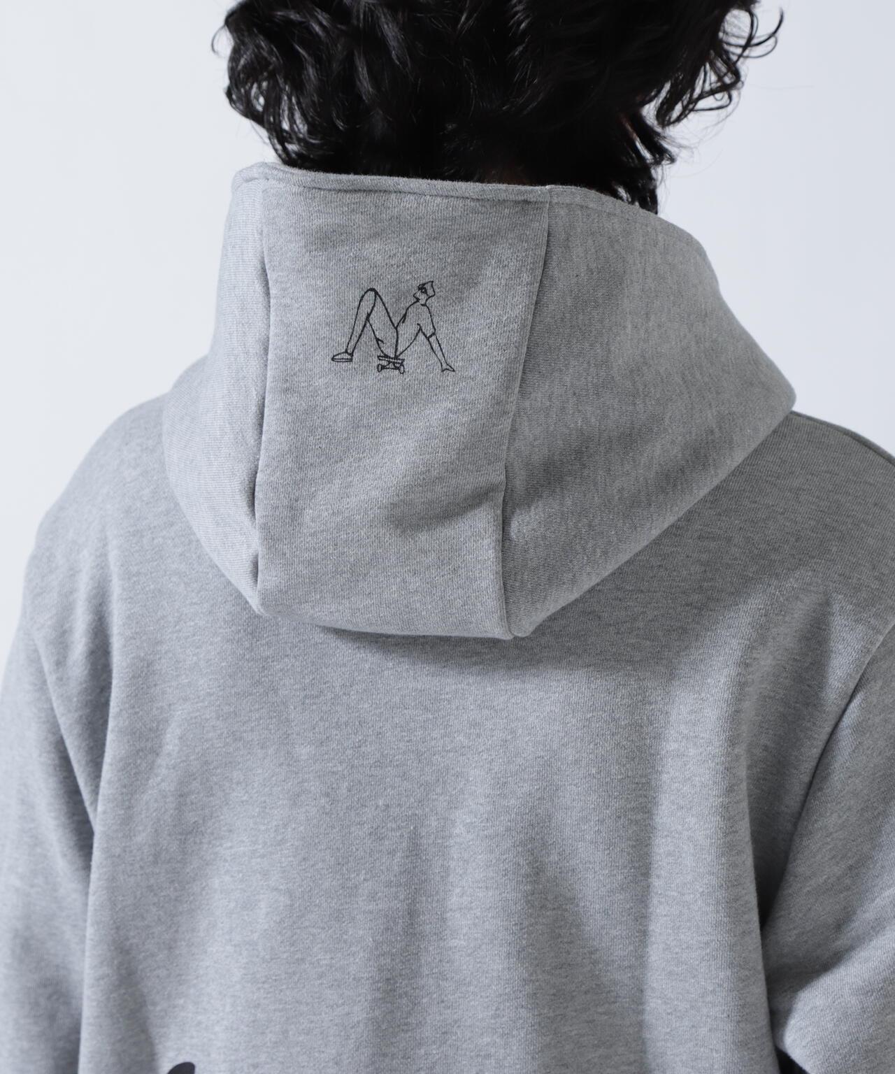 maxsix ONI HEART ZIP PARKA 拉鍊連帽衛衣