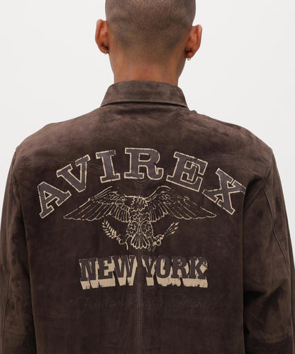 GOAT SUEDE WESTERN SHIRT 山羊麂皮西部風襯衫