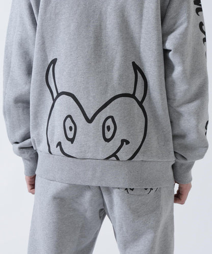 maxsix ONI HEART ZIP PARKA 拉鍊連帽衛衣