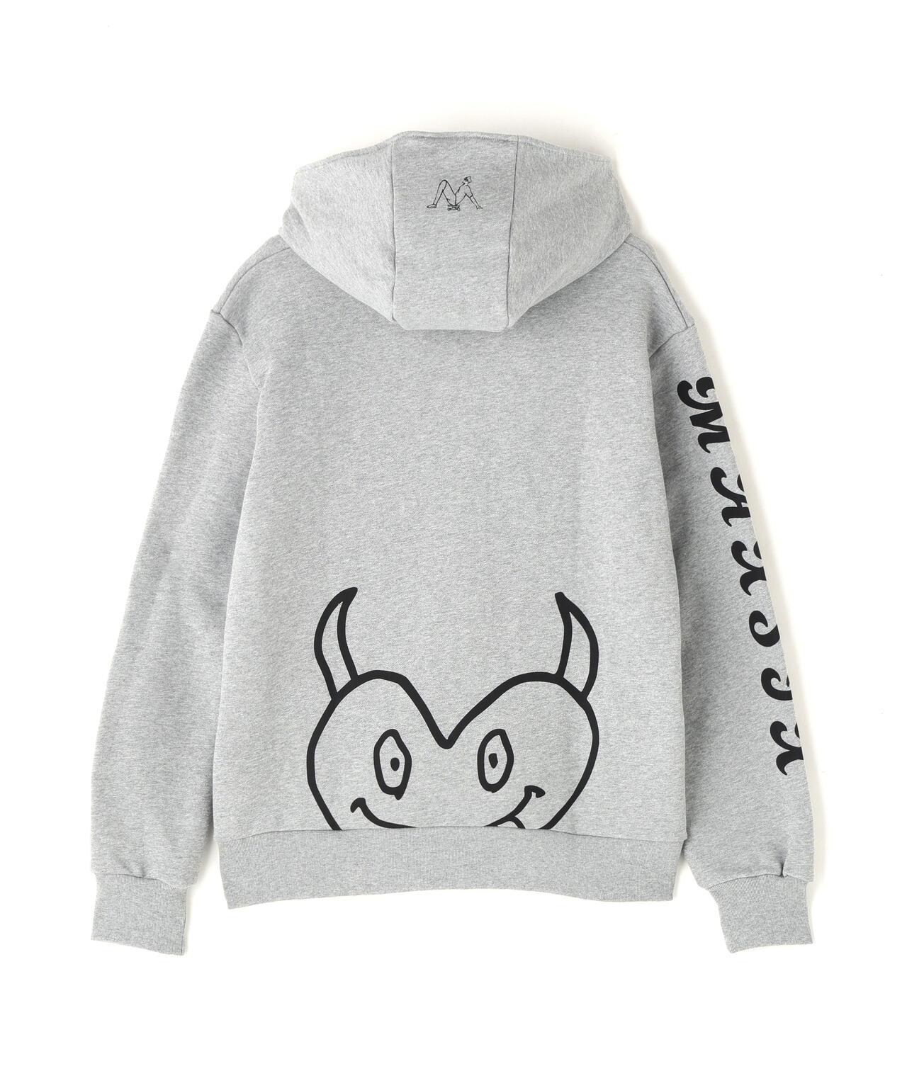 maxsix ONI HEART ZIP PARKA 拉鍊連帽衛衣