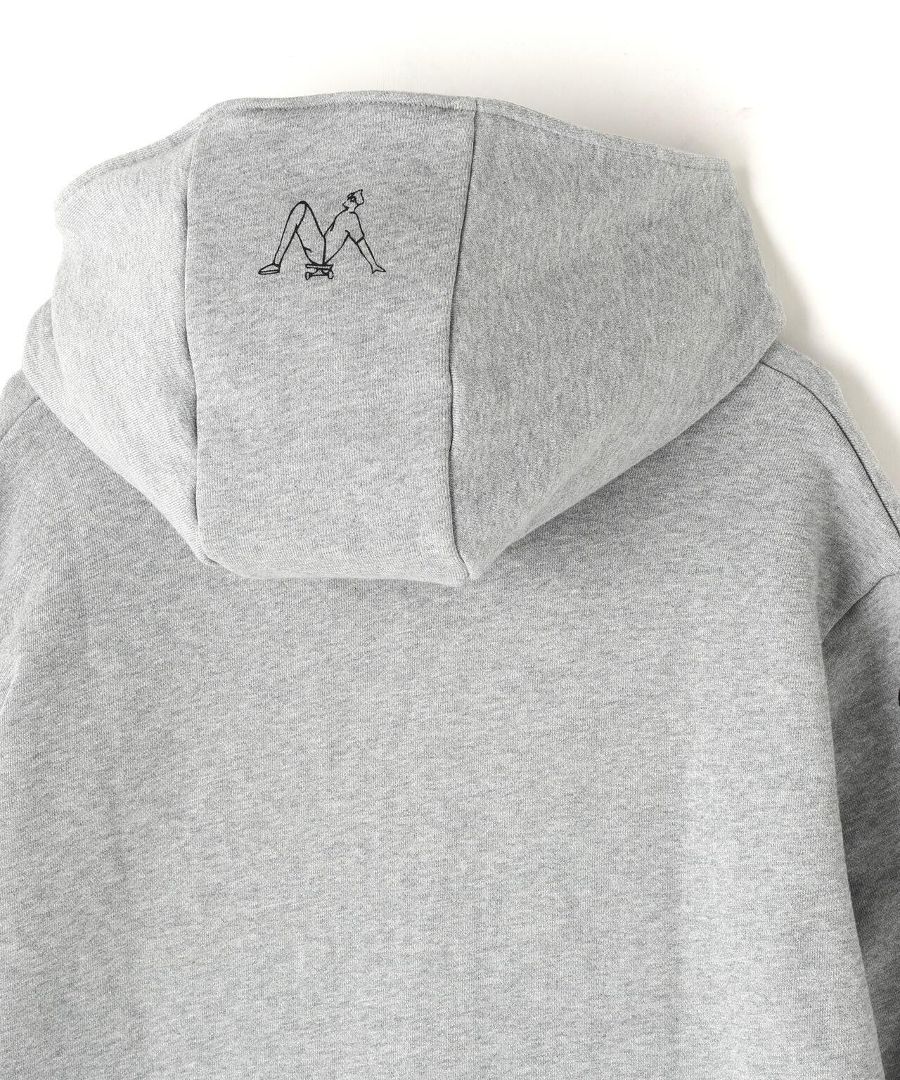 maxsix ONI HEART ZIP PARKA 拉鍊連帽衛衣