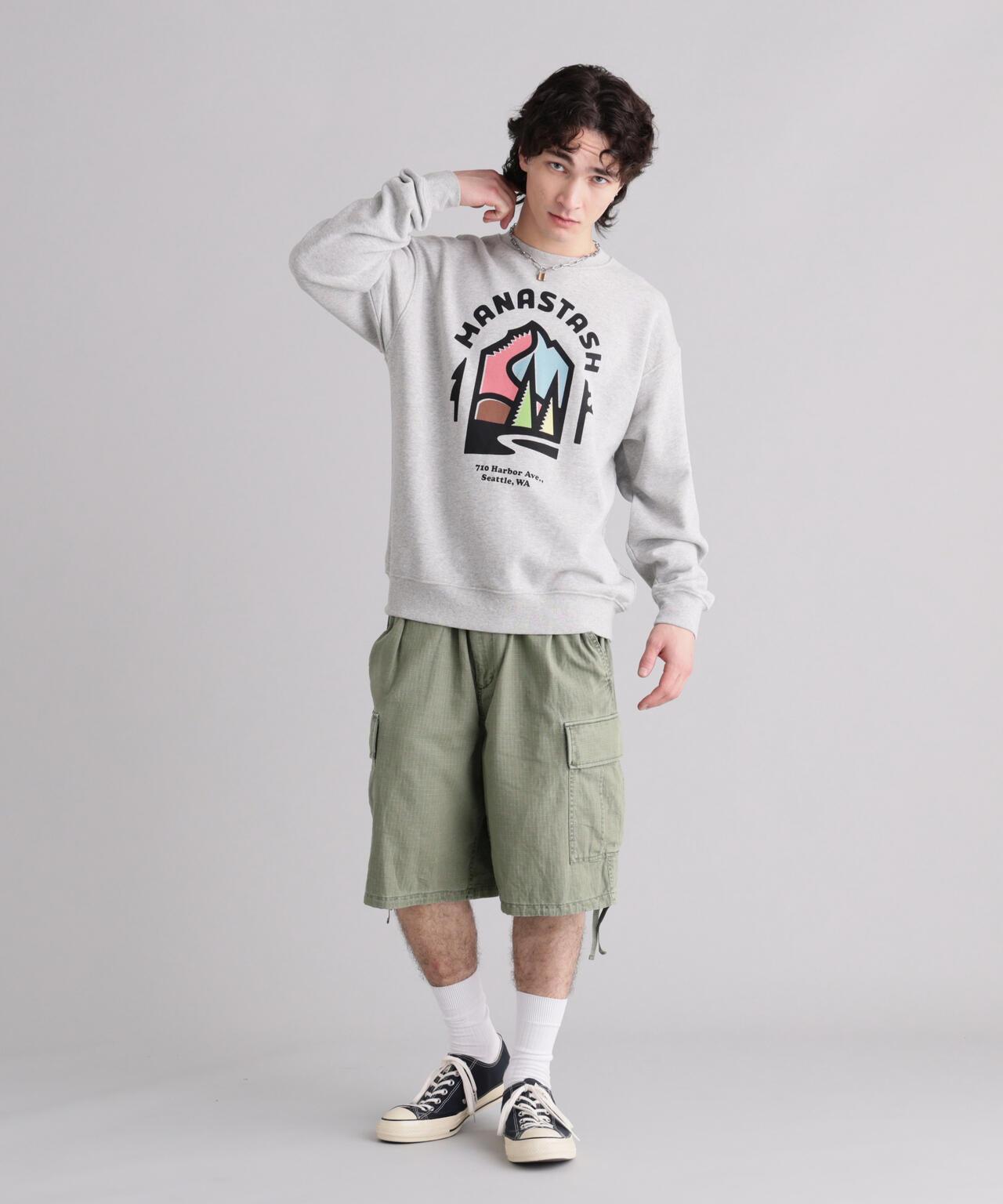 MANASTASH/マナスタッシュ Citee Sweat OUTDOOR 衛衣