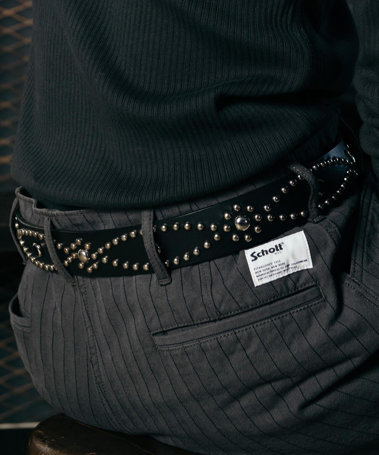 STONES STUDS BELT 石飾鉚釘設計 腰帶