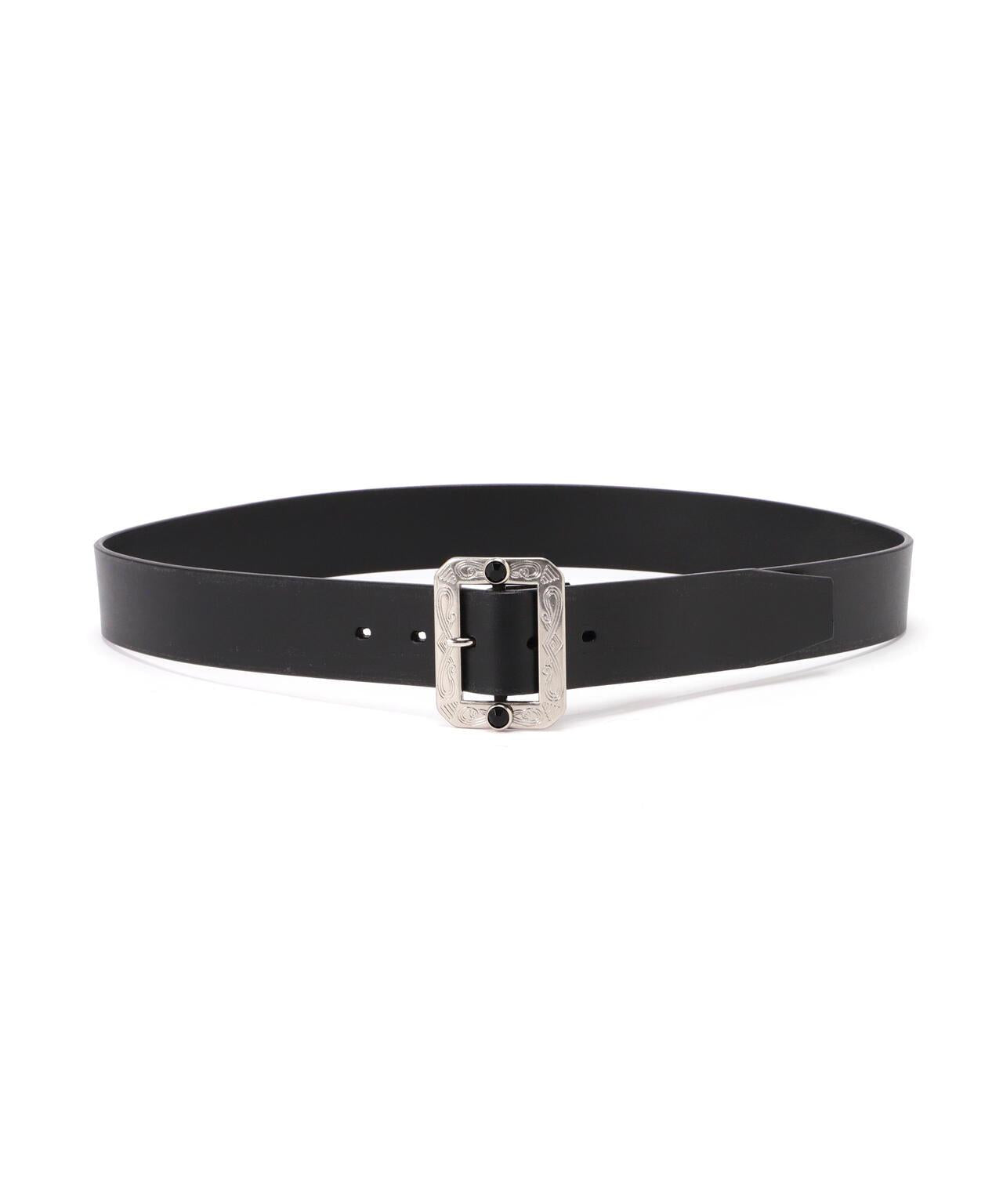 TWO STONES BUCKLE BELT 雙石扣設計腰帶