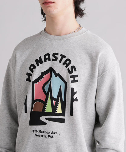 MANASTASH/マナスタッシュ Citee Sweat OUTDOOR 衛衣