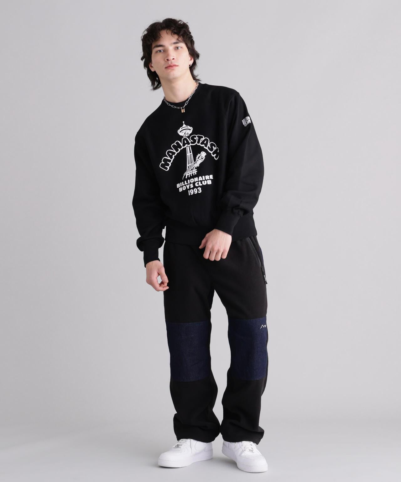 MANASTASH x BILLION《AIR》E BOYS CLUB BBC MANA SWEAT 衛衣