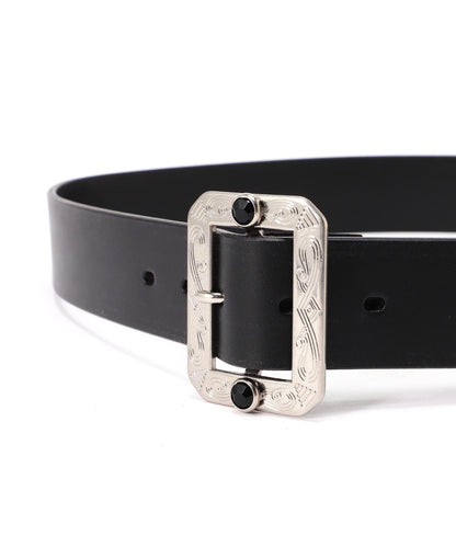 TWO STONES BUCKLE BELT 雙石扣設計腰帶