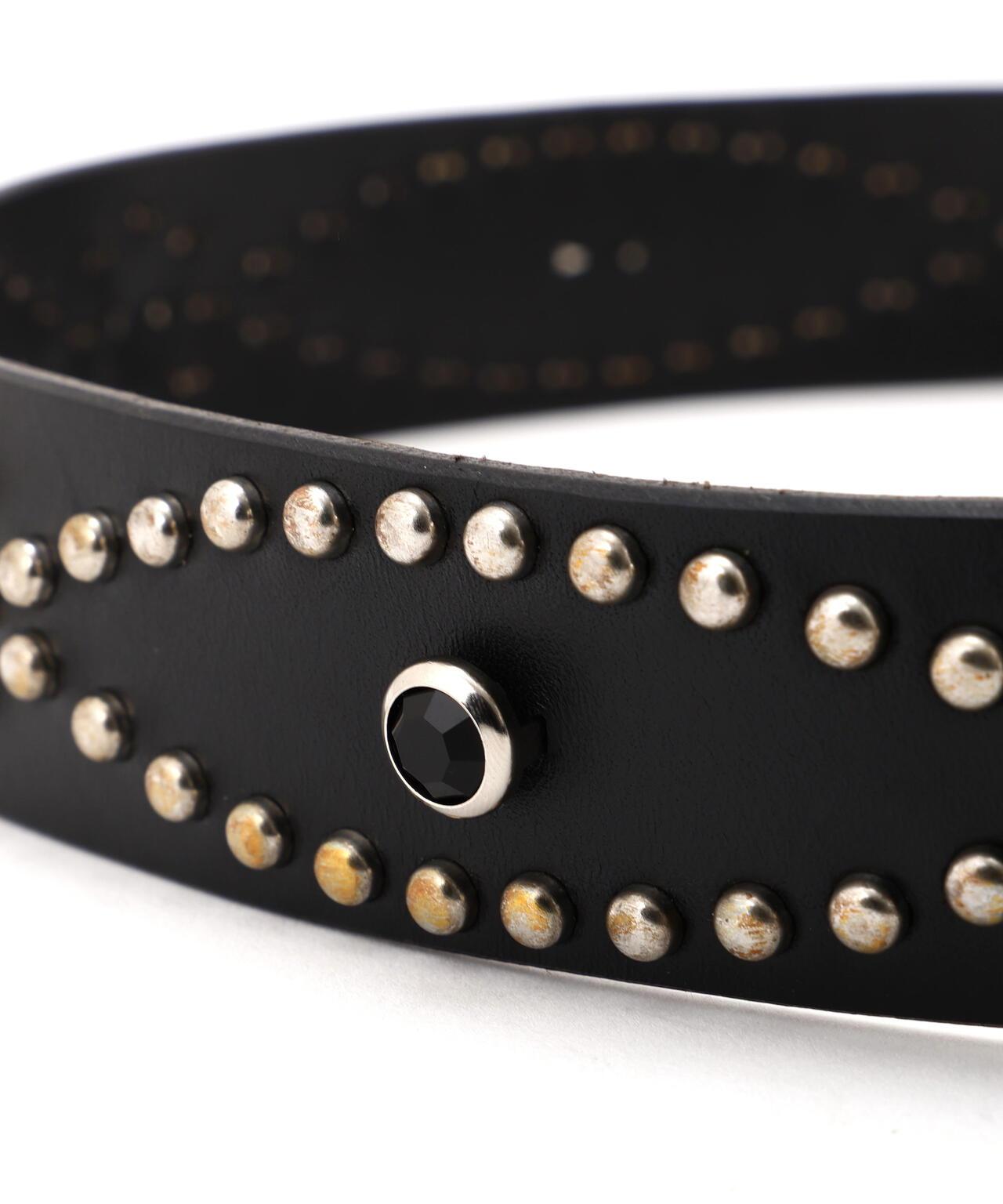 STONES STUDS BELT 石飾鉚釘設計 腰帶