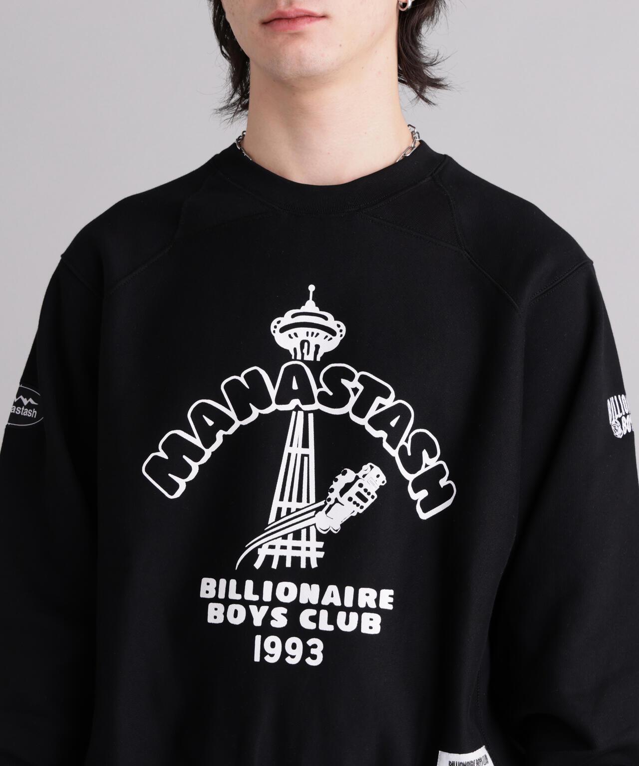MANASTASH x BILLION《AIR》E BOYS CLUB BBC MANA SWEAT 衛衣