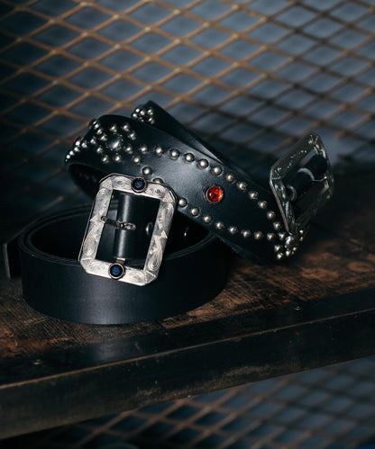 TWO STONES BUCKLE BELT 雙石扣設計腰帶