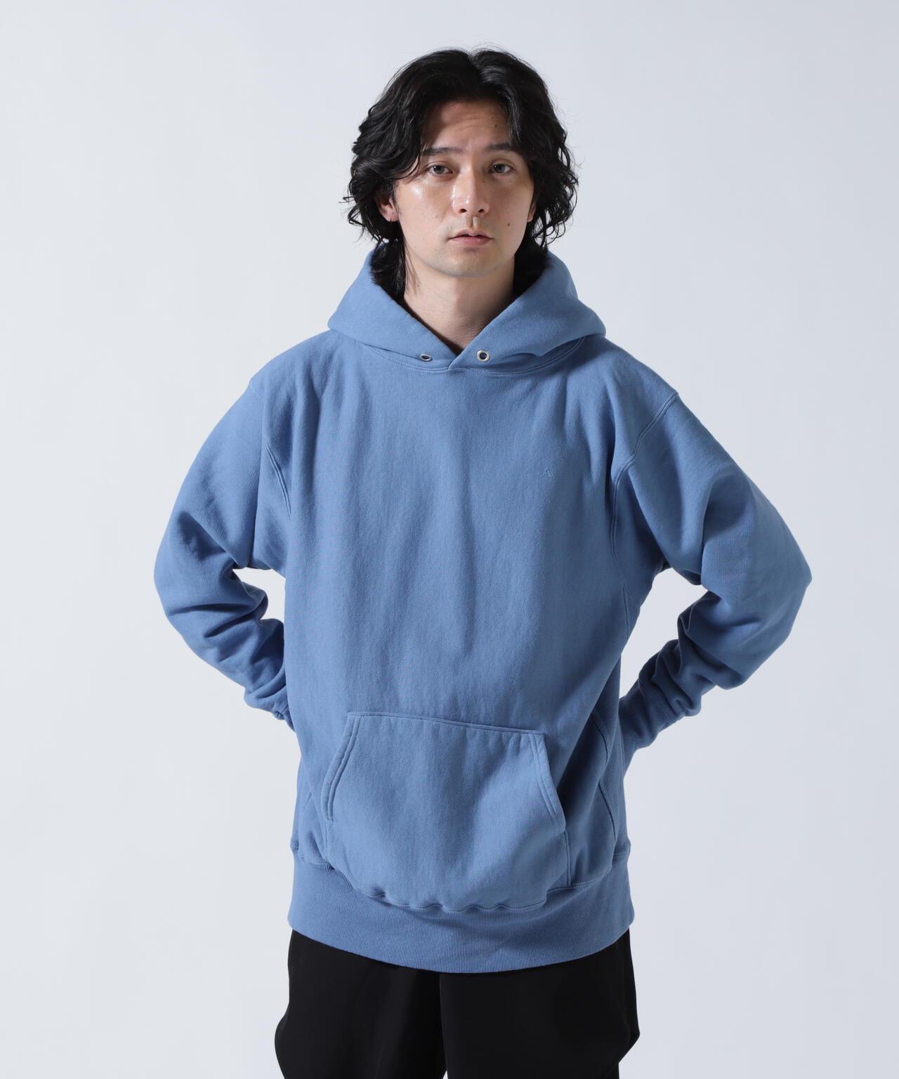 ATON NATURAL DYED URAKE 自然染色毛圈連帽衛衣