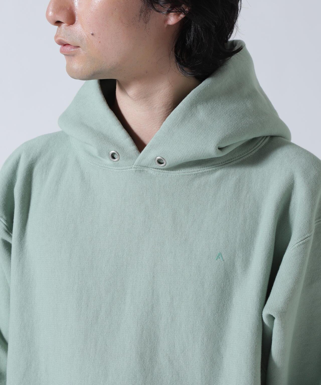 ATON NATURAL DYED URAKE 自然染色毛圈連帽衛衣