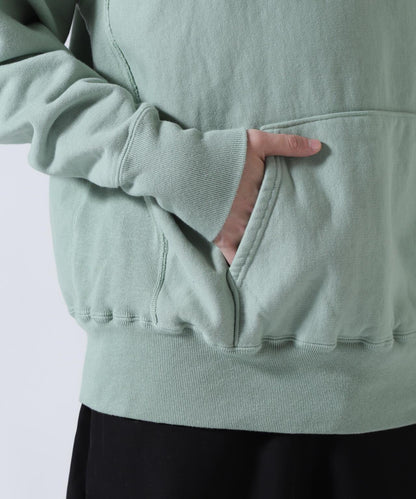 ATON NATURAL DYED URAKE 自然染色毛圈連帽衛衣