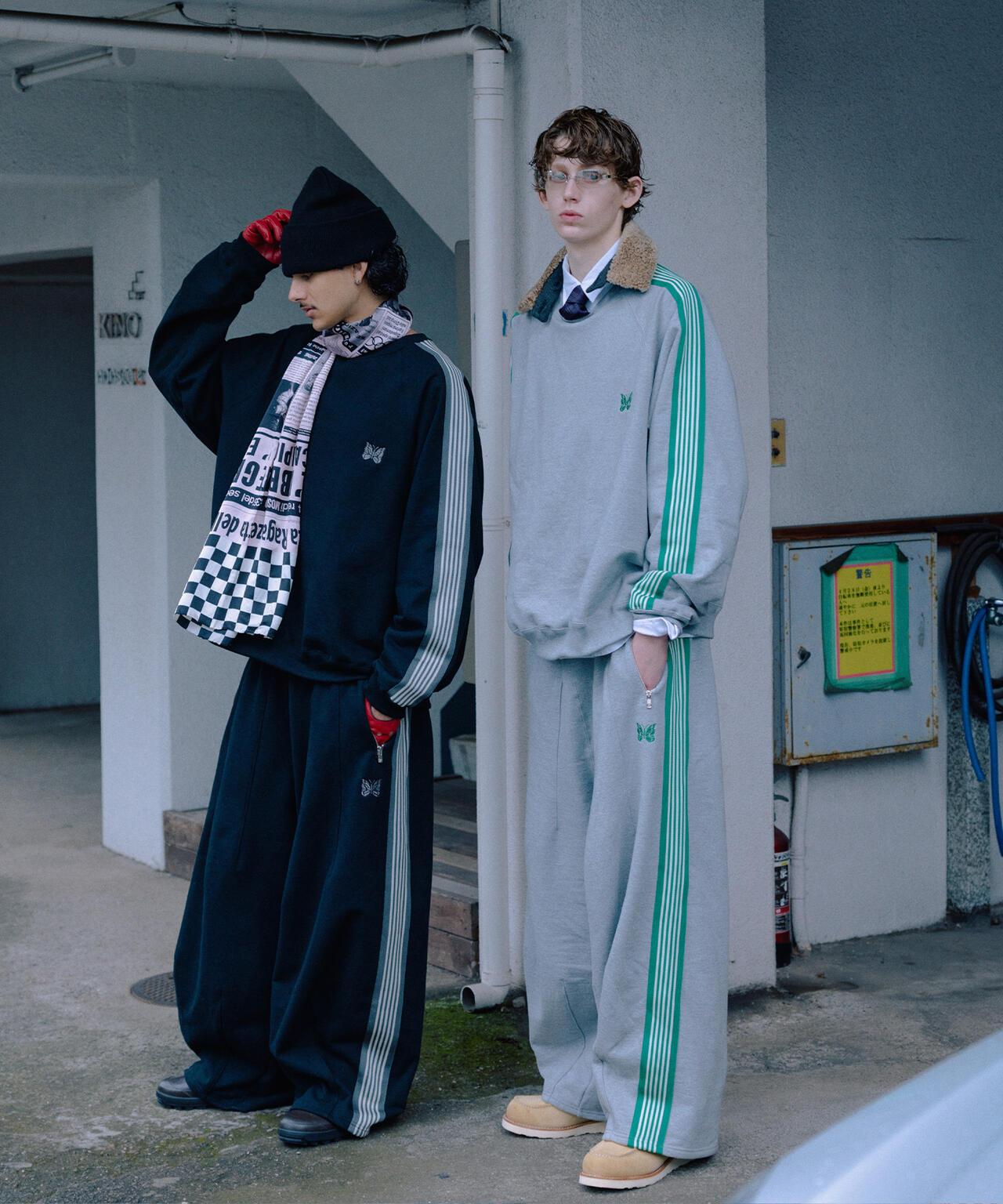 NEEDLES LHP EXCLUSIVE H.D.TRACK PANT - COTTON JERSEY 運動褲