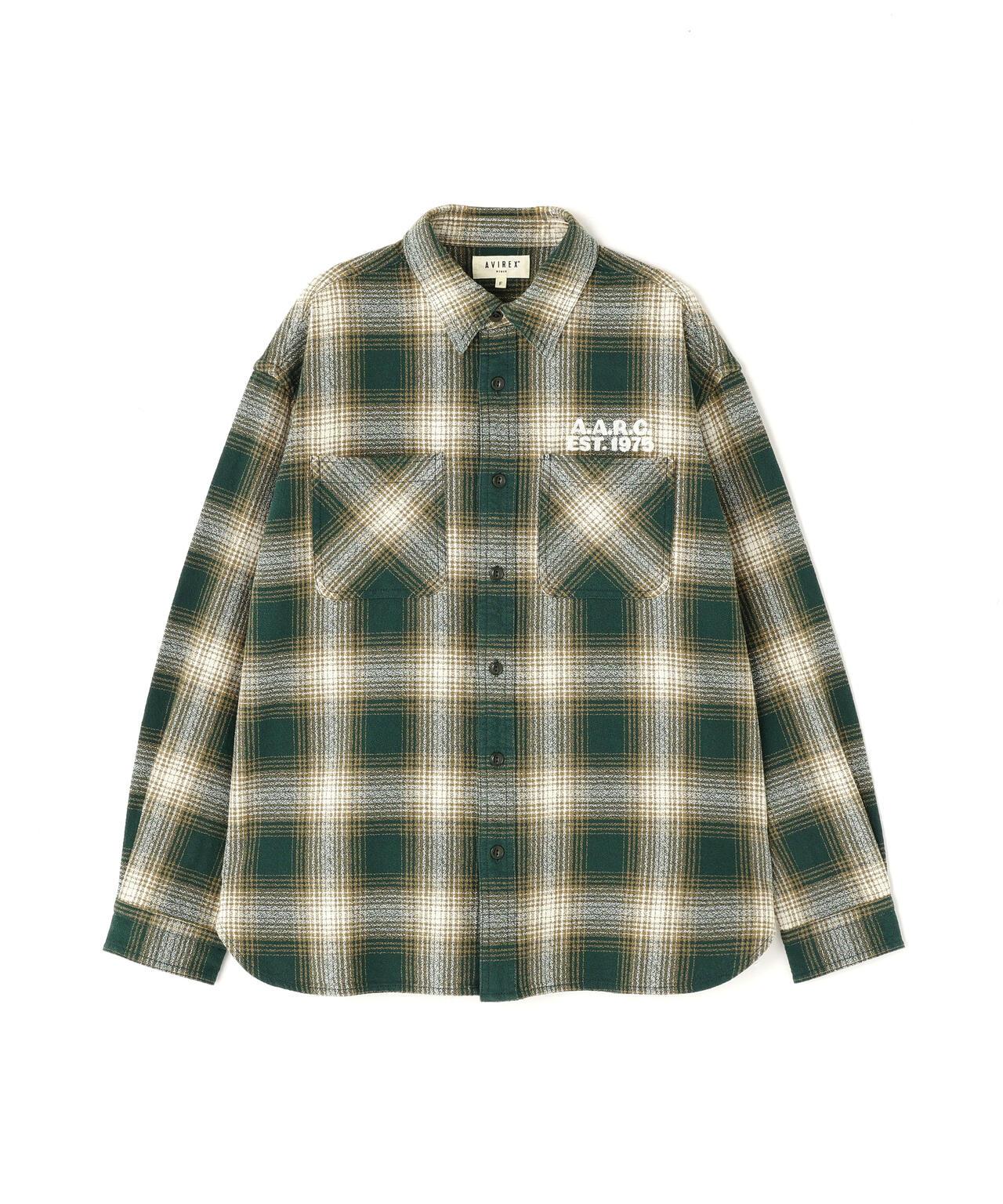 OMBRE CHECK SHIRT 漸變格紋襯衫