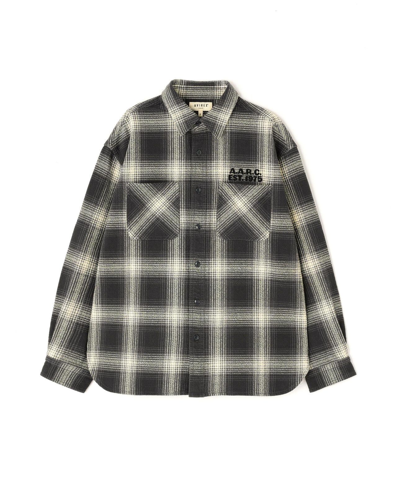 OMBRE CHECK SHIRT 漸變格紋襯衫