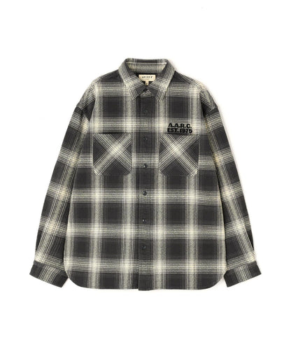 OMBRE CHECK SHIRT 漸變格紋襯衫