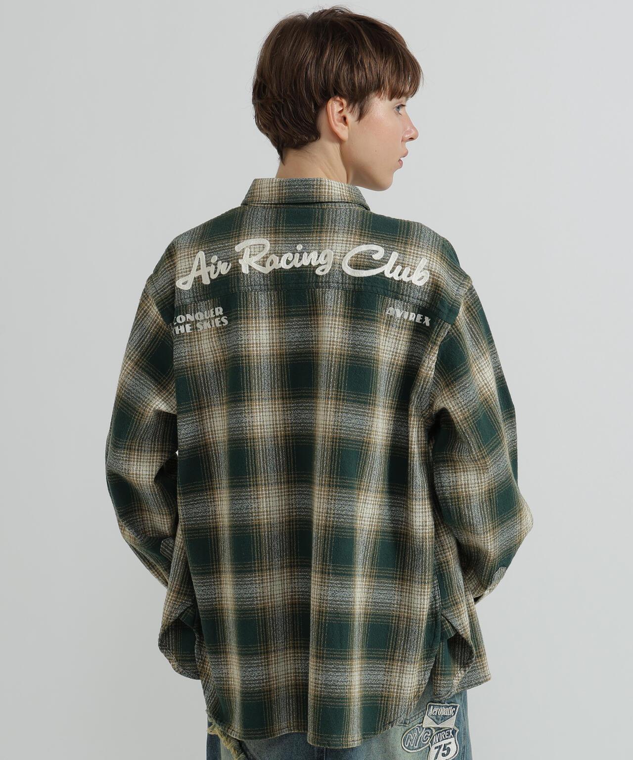 OMBRE CHECK SHIRT 漸變格紋襯衫