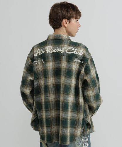 OMBRE CHECK SHIRT 漸變格紋襯衫