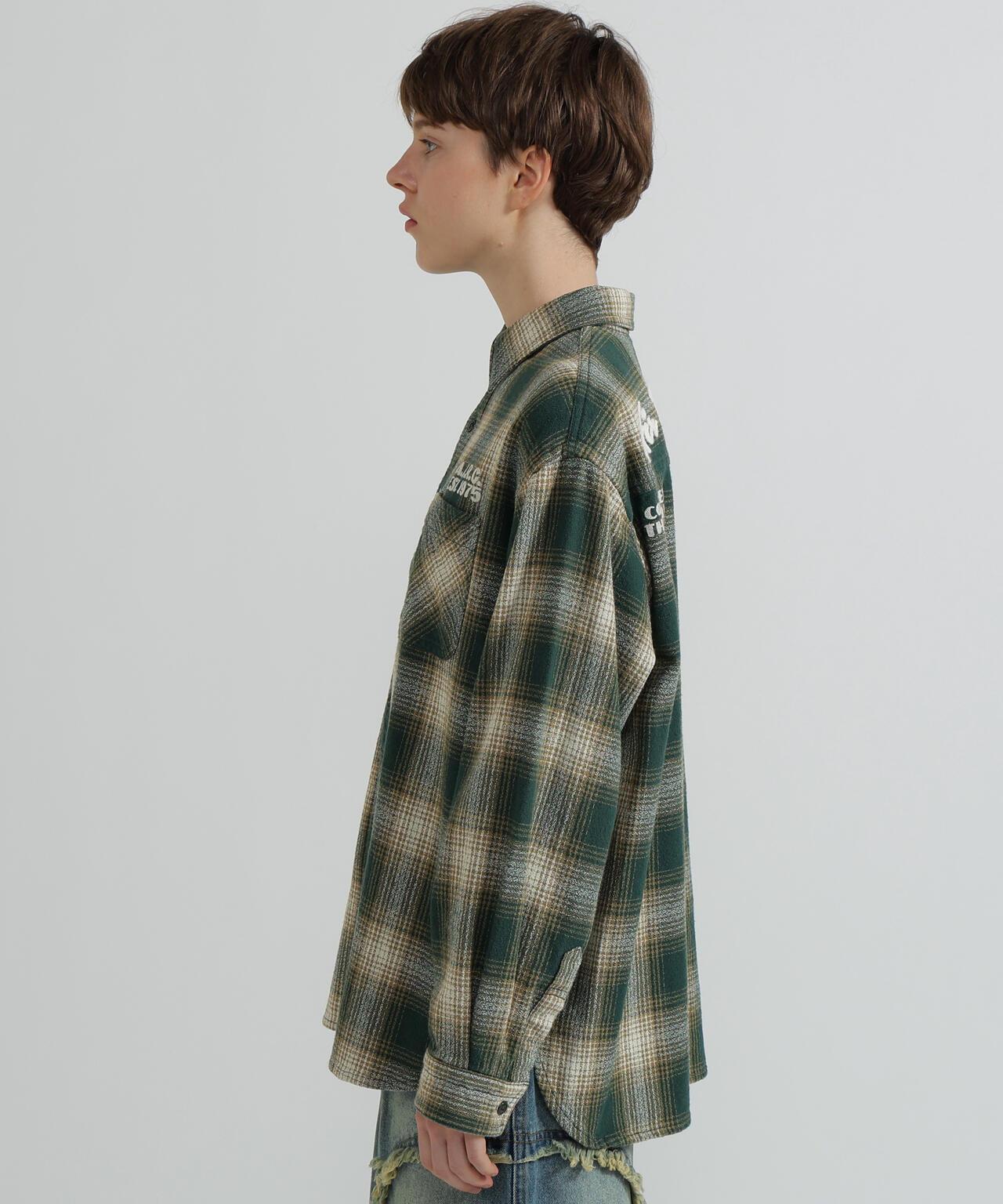 OMBRE CHECK SHIRT 漸變格紋襯衫