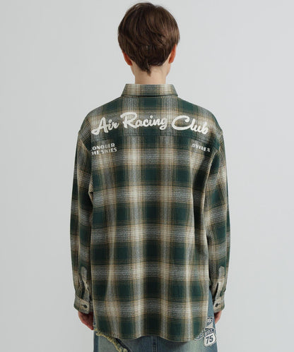 OMBRE CHECK SHIRT 漸變格紋襯衫