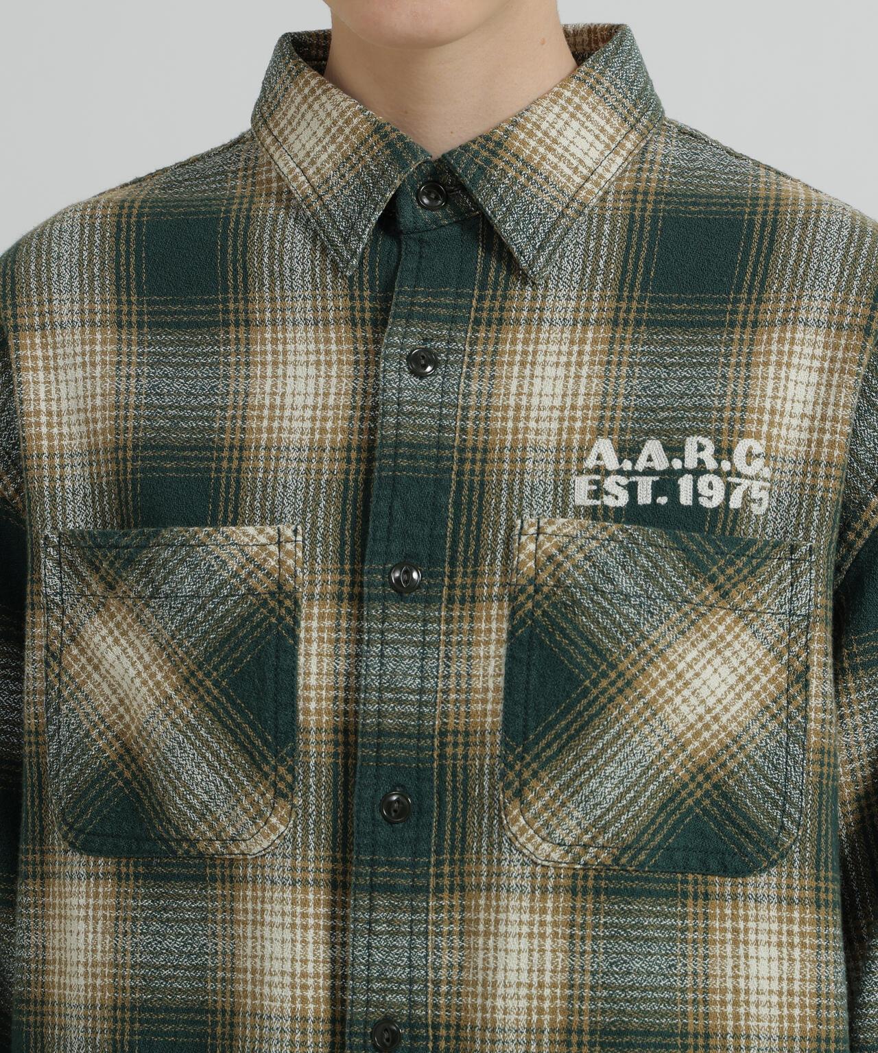 OMBRE CHECK SHIRT 漸變格紋襯衫