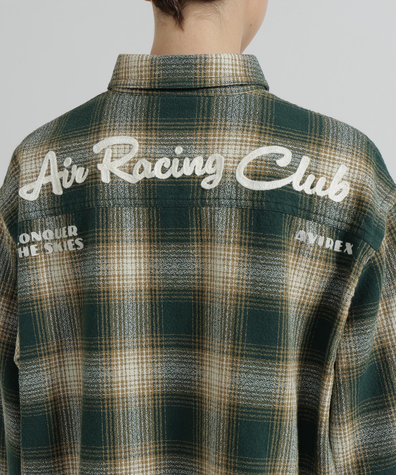 OMBRE CHECK SHIRT 漸變格紋襯衫