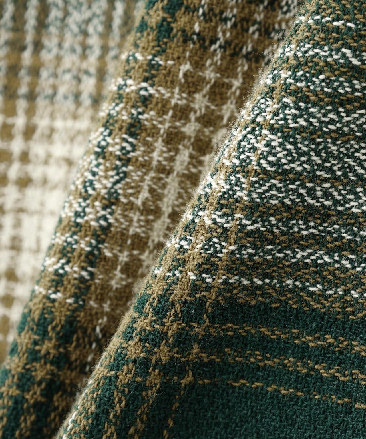 OMBRE CHECK SHIRT 漸變格紋襯衫