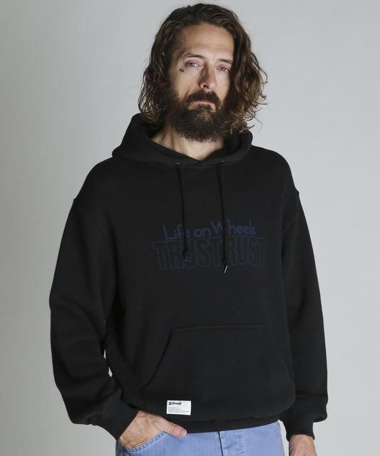 TRUST RUST HOODED KNIT SWEAT 針織衛衣連帽衫