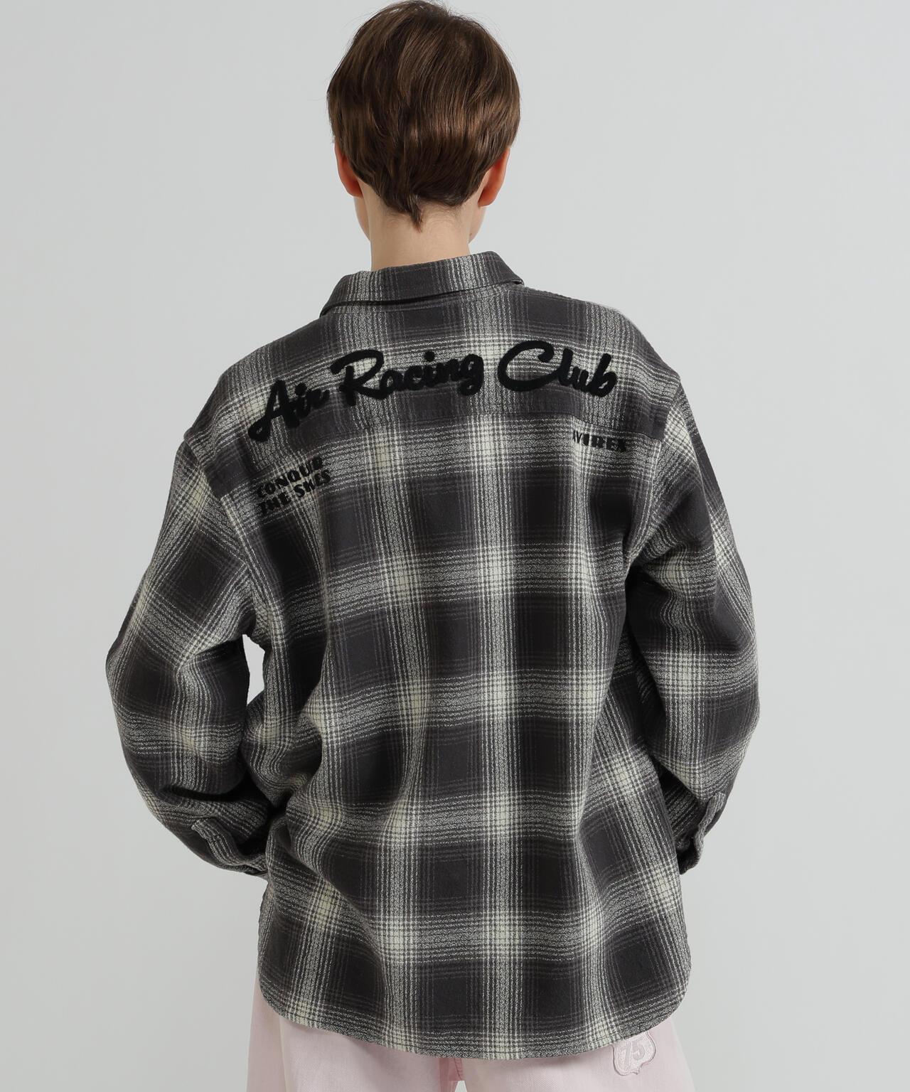 OMBRE CHECK SHIRT 漸變格紋襯衫
