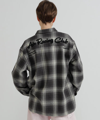 OMBRE CHECK SHIRT 漸變格紋襯衫