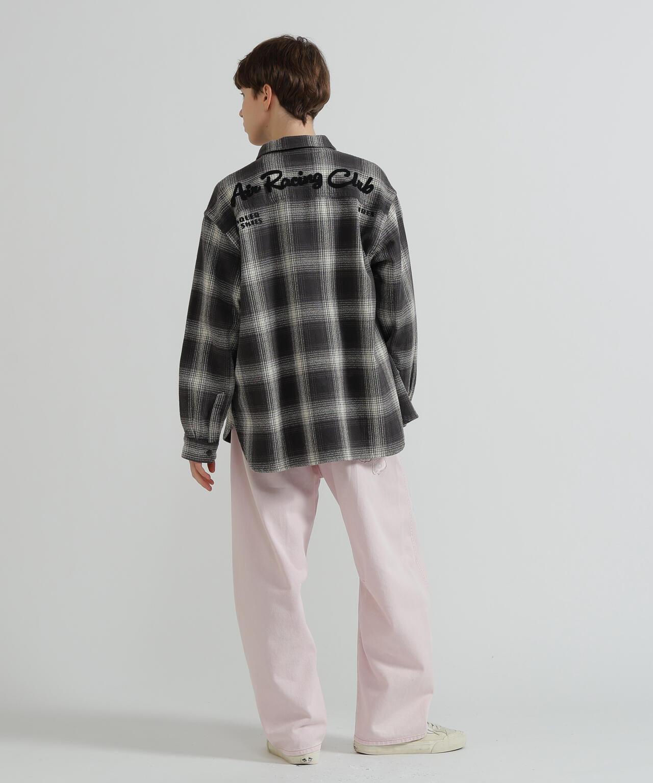 OMBRE CHECK SHIRT 漸變格紋襯衫