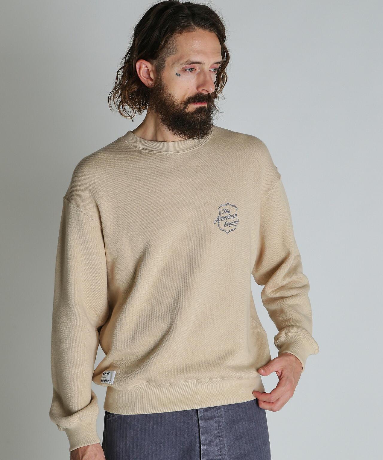 SHIELD CREW KNIT SWEAT 圓領針織衛衣