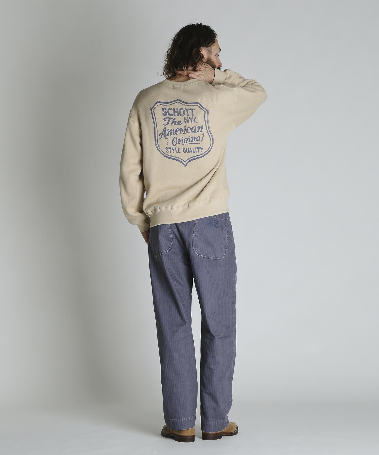 SHIELD CREW KNIT SWEAT 圓領針織衛衣