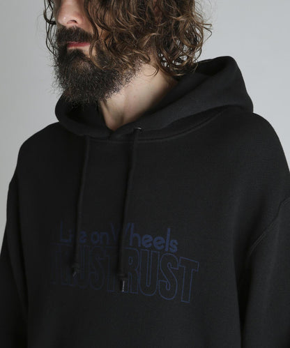 TRUST RUST HOODED KNIT SWEAT 針織衛衣連帽衫