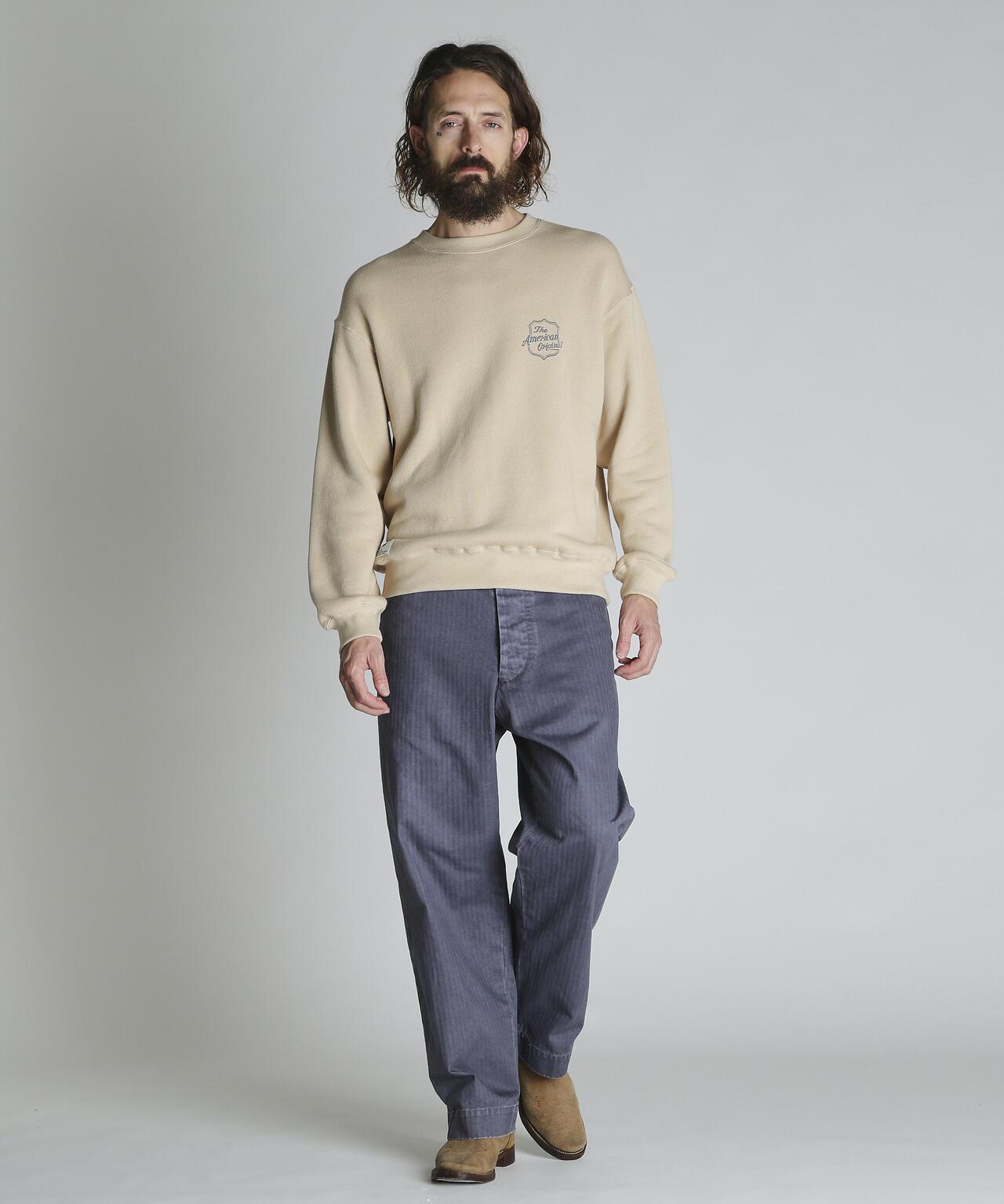 SHIELD CREW KNIT SWEAT 圓領針織衛衣