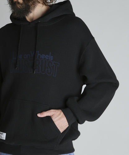 TRUST RUST HOODED KNIT SWEAT 針織衛衣連帽衫