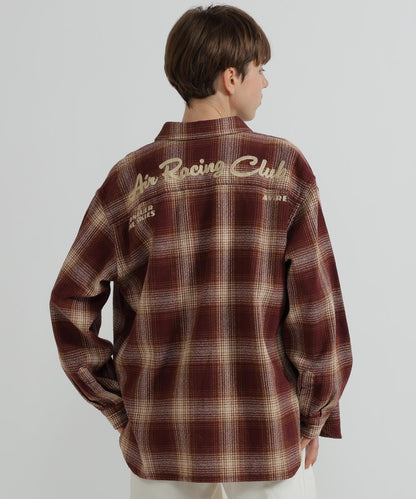 OMBRE CHECK SHIRT 漸變格紋襯衫