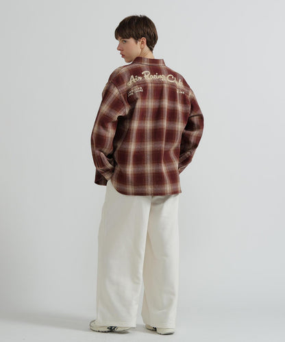 OMBRE CHECK SHIRT 漸變格紋襯衫