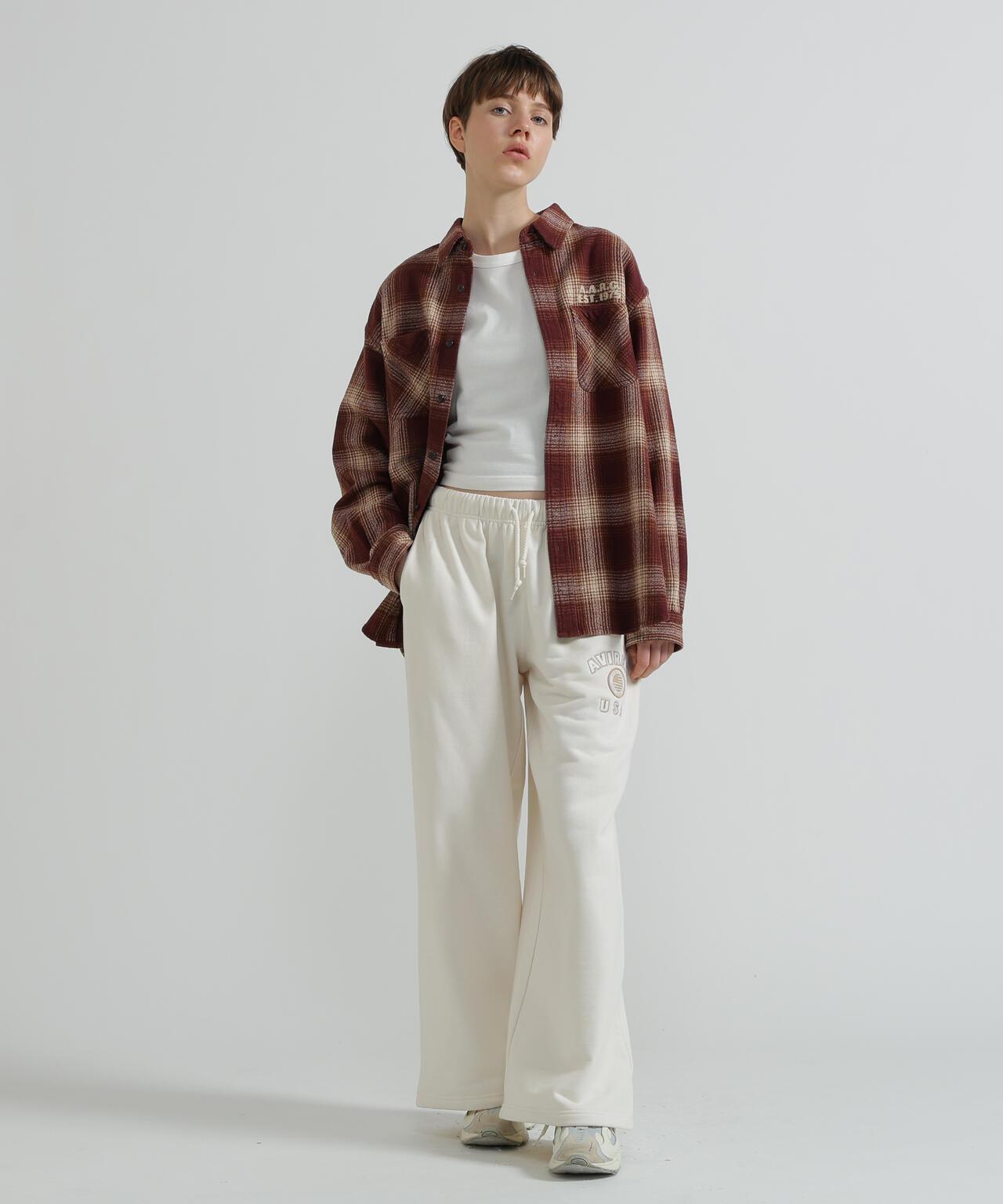 OMBRE CHECK SHIRT 漸變格紋襯衫