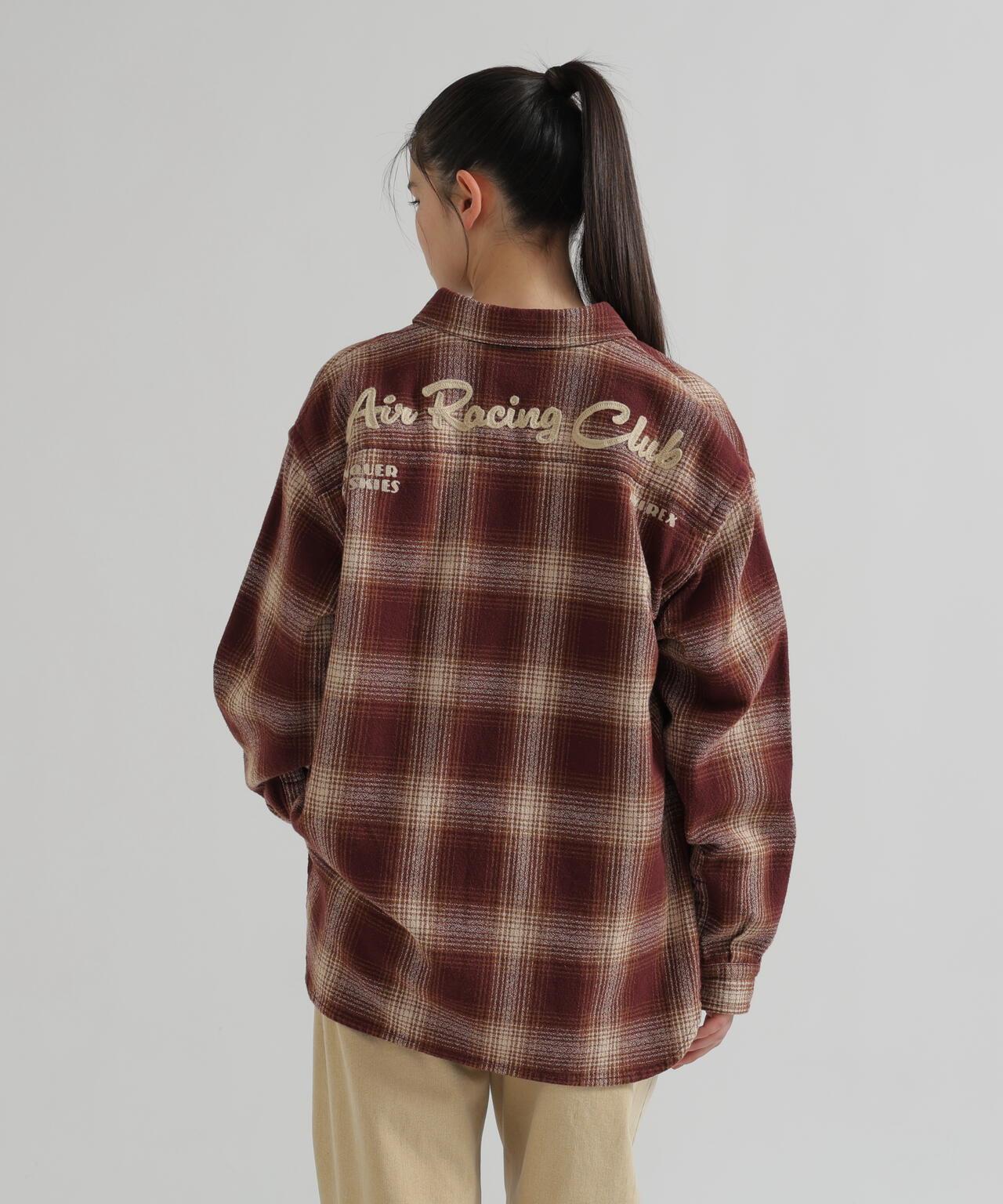 OMBRE CHECK SHIRT 漸變格紋襯衫