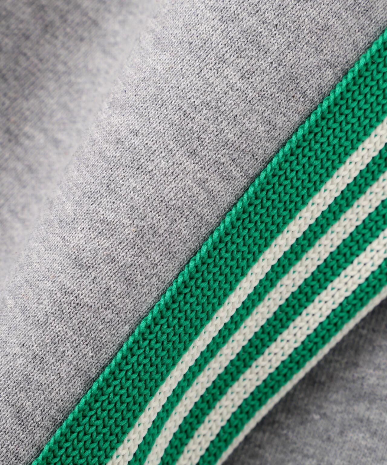 棉質針織圓領上衣 TRACK CREW NECK - COTTON JERSEY